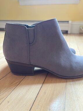 Circus by Sam Edelman Gray Suede Ankle Booties
